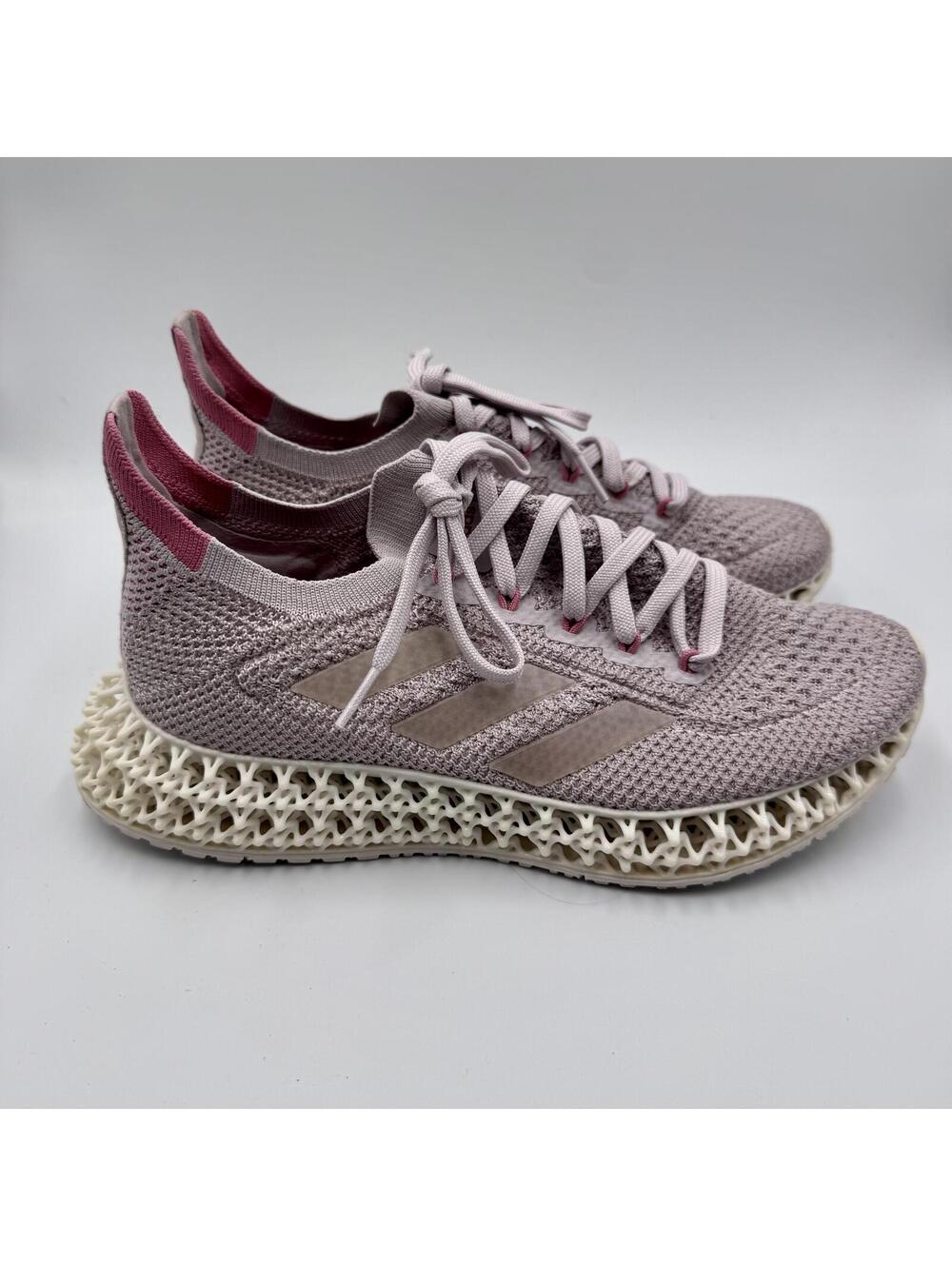 Purple Adidas 4DFWD running shoe 3D printed sole size 7